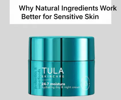 Double Repair Face Moisturizer for Sensitive Skin, Daily Skincare Routine"