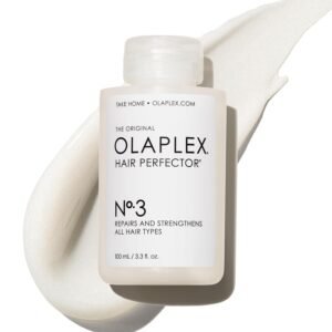 Olaplex No. 3 Hair Perfector 100ml white bottle front view.