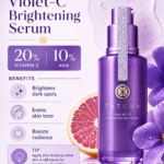 Tatcha Violet-C Brightening Serum | 20% Vitamin C + 10% AHA