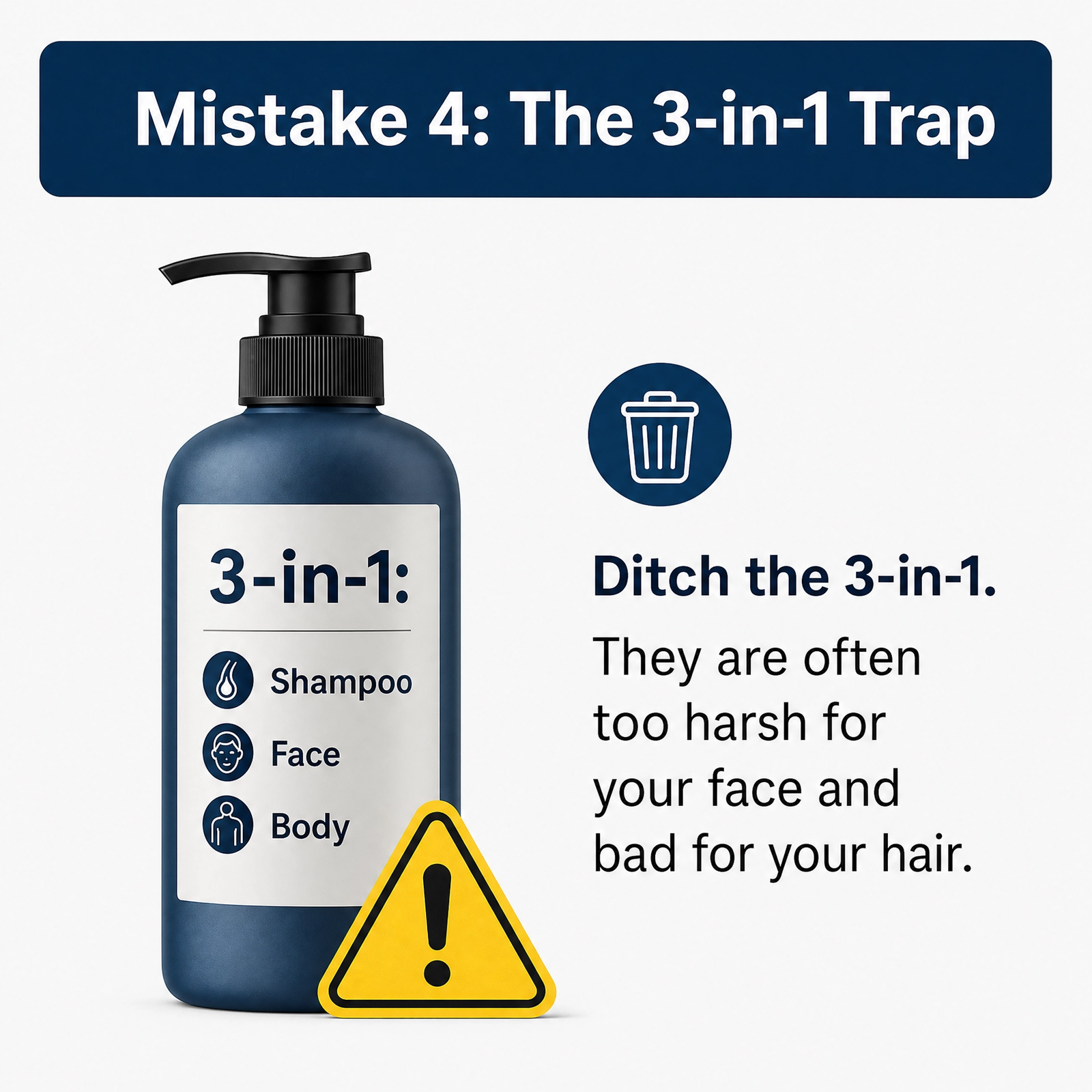 Common Mistakes Men Make When Choosing Body Wash